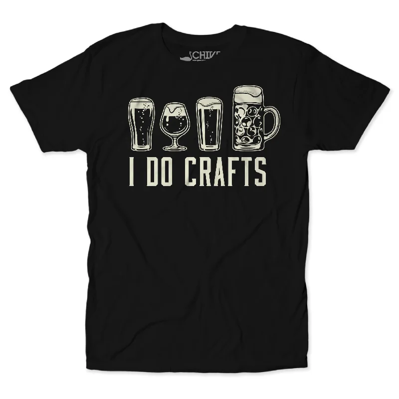 Custom T-Shirts For Fan Engagement-I Do Crafts Unisex Tee