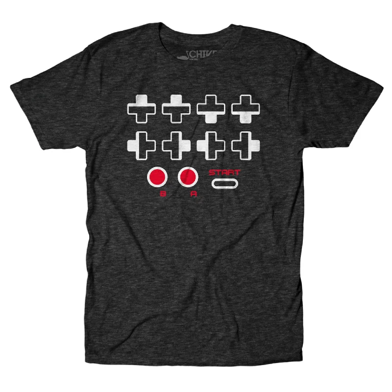 Custom T-Shirts For Club Recognition-Cheat Code Tee