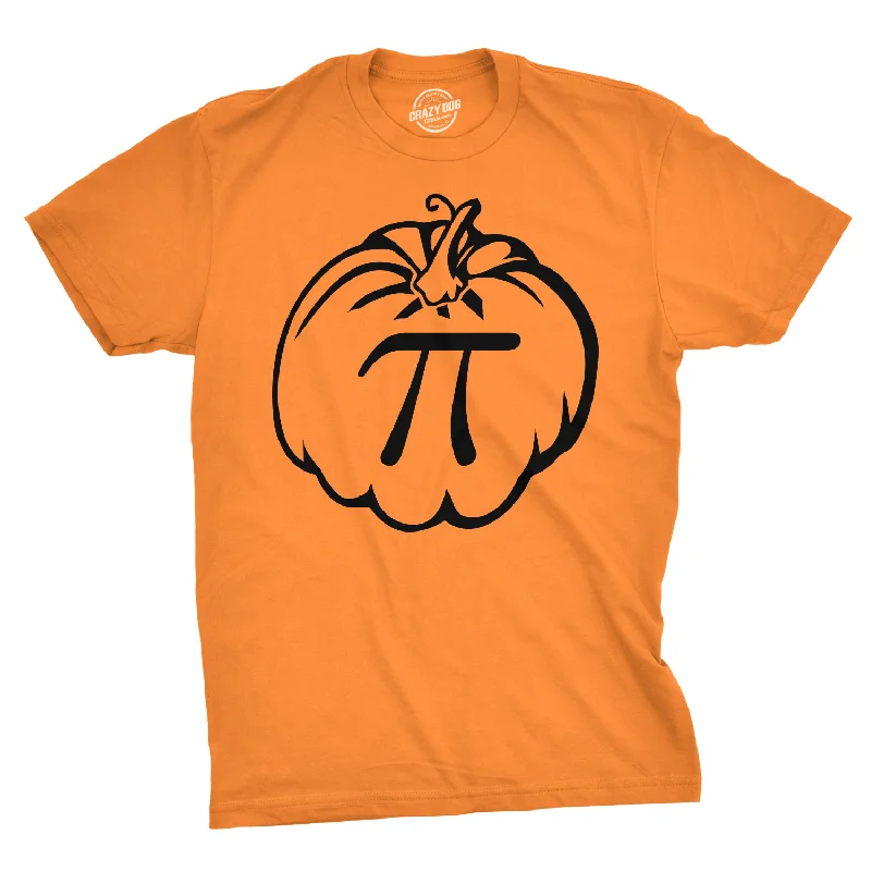 Custom T-Shirts For Club Recognition-Pumpkin Pi Men's T Shirt