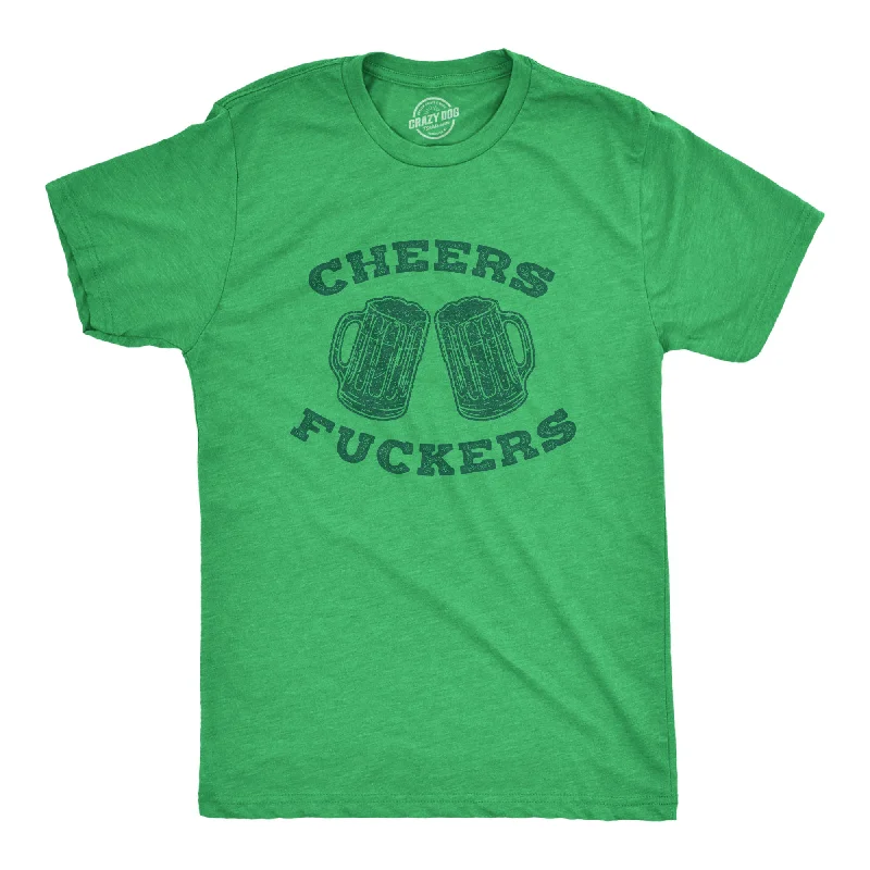 T-Shirts For Personalized Team Apparel-Cheers Fuckers Men's T Shirt