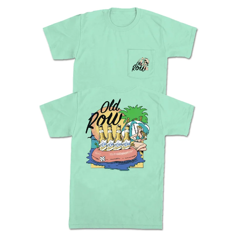 Personalized T-Shirts For Special Guests-The Beer Float Pocket Tee