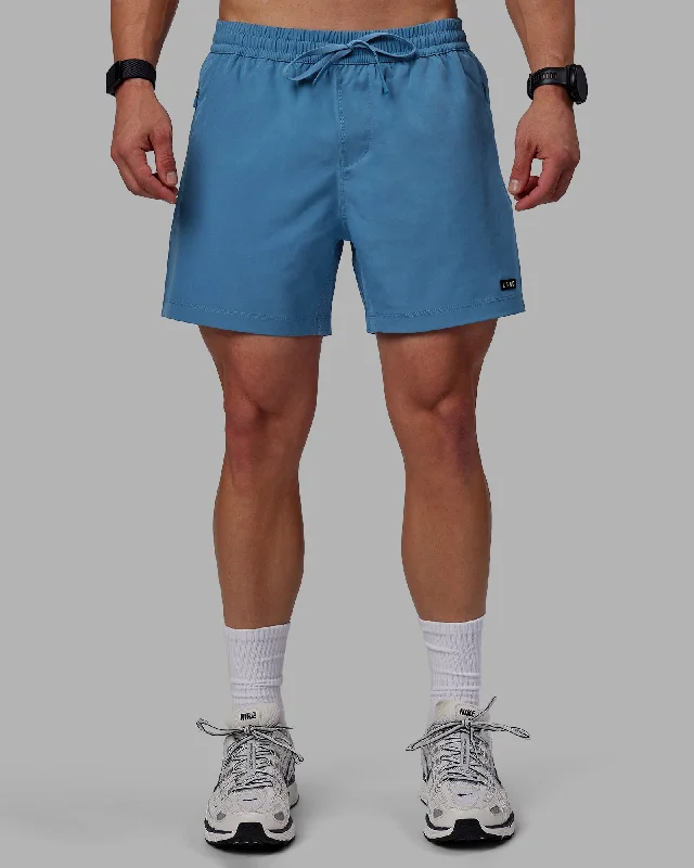 Personalized Shorts For Event Marketing-Rep 5" Lined Performance Shorts - Elemental Blue