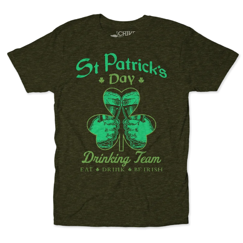 T-Shirts For Youth Programs & Activities-St Patricks Day Drinking Team Unisex Tee