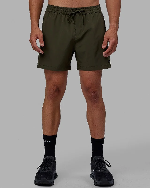 Shorts For Professional Events-Rep 5" Performance Shorts - Forest Night