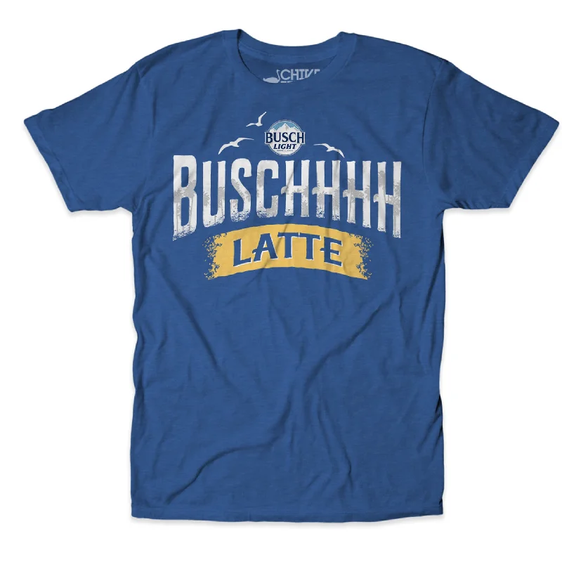 T-Shirts For Sponsorship Recognition-Buschhhh Latte Tee