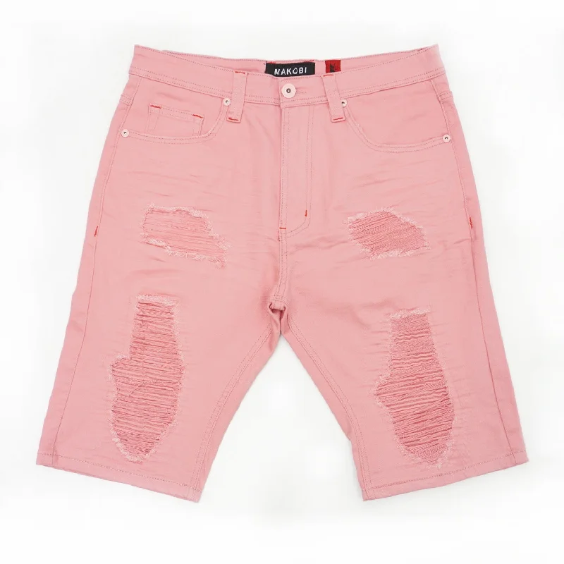 Shorts For Local Supporter Events-M971 Jordanelle Twill Shorts - Salmon