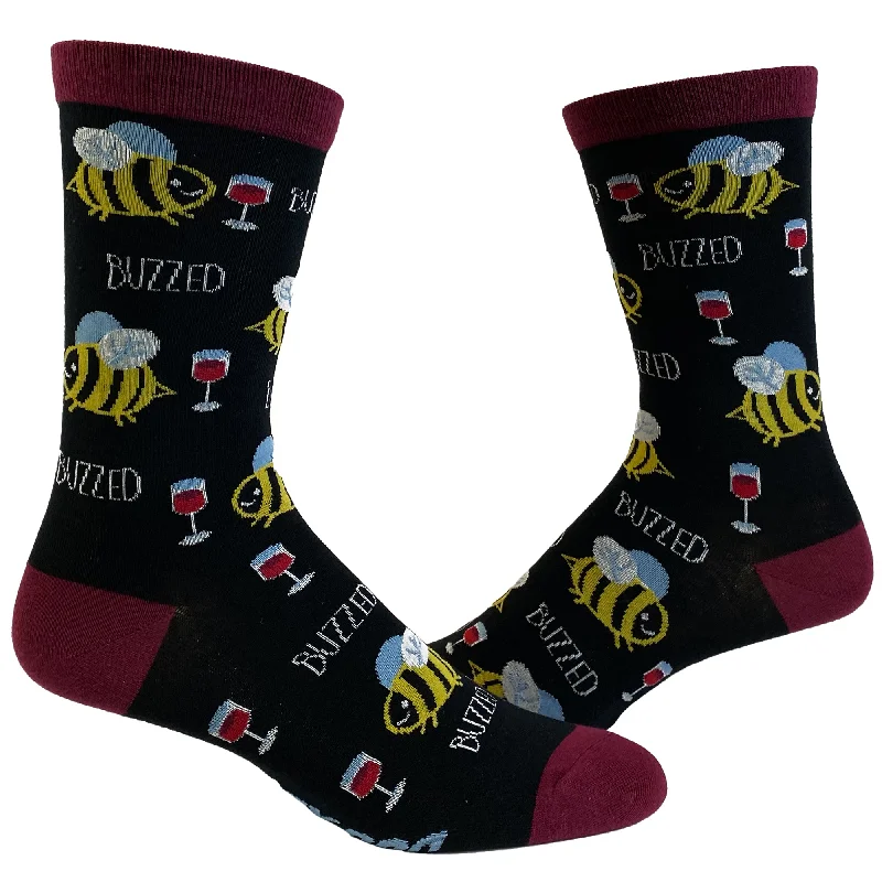 Personalized Socks For Sponsorship Deals-Womens Buzzed Socks