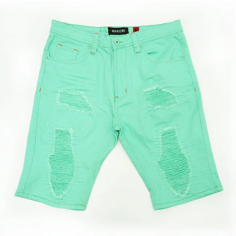 Custom Shorts For Award Ceremonies-M971 Jordanelle Twill Shorts - Green