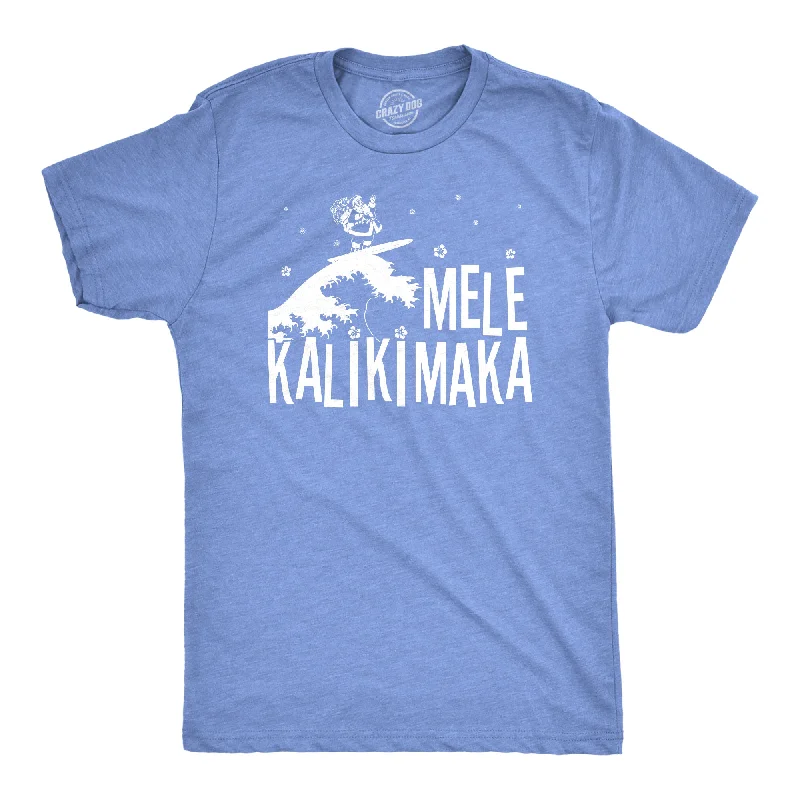 T-Shirts For Youth Teams & Leagues-Mele Kalikimaka Men's T Shirt