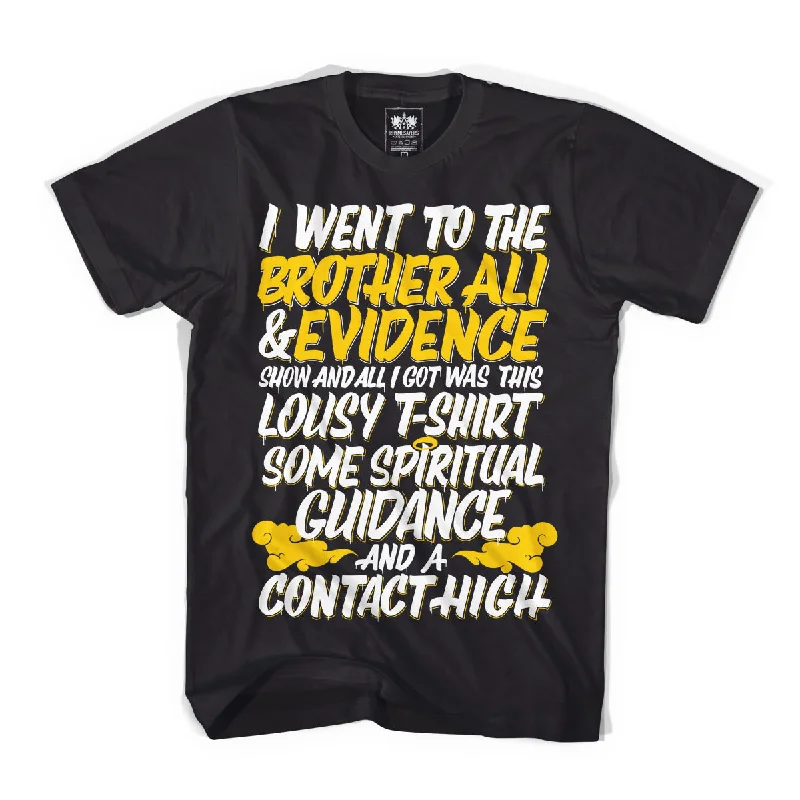 Custom T-Shirts With Text & Logo-Brother Ali x Evidence - West Coast VIP Shirt