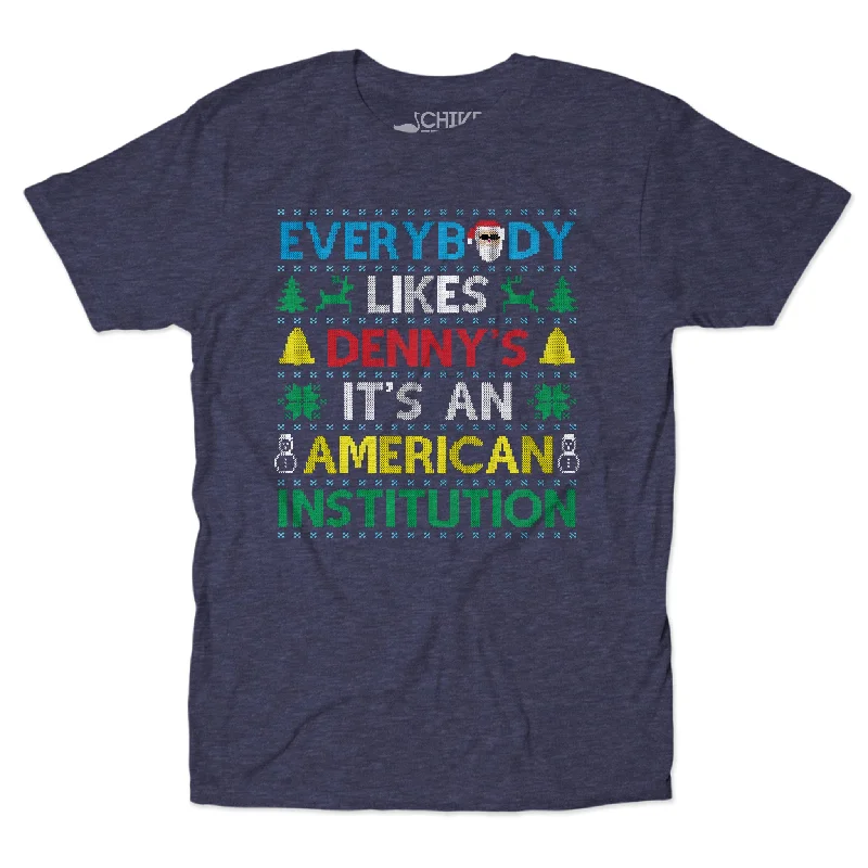 T-Shirts For Fun League Competitions-It's An American Institution Unisex Tee