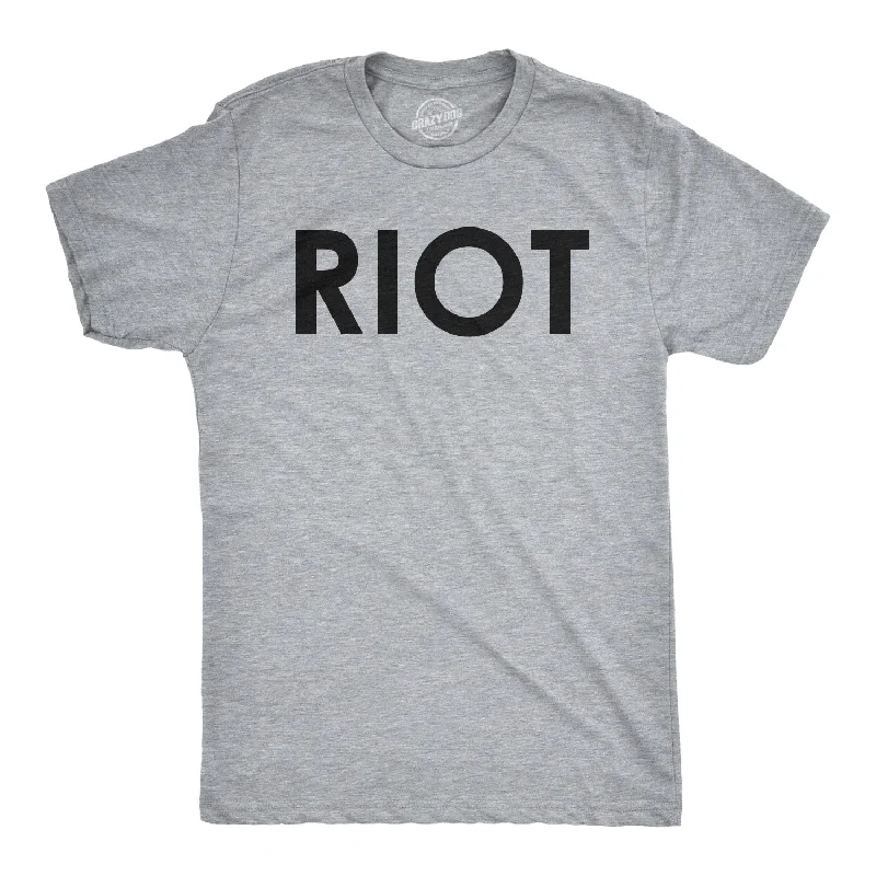 Personalized T-Shirts For Birthday Gifts-RIOT Men's T Shirt