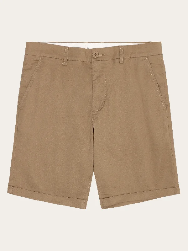 Shorts For Custom Team Wear-CHUCK regular chino poplin shorts - Tuffet