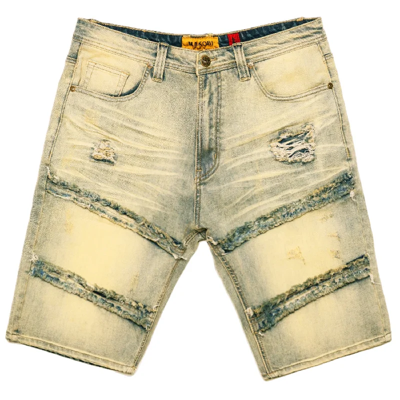 Personalized Shorts For Charity-M967 Noah Denim Shorts - Dirt