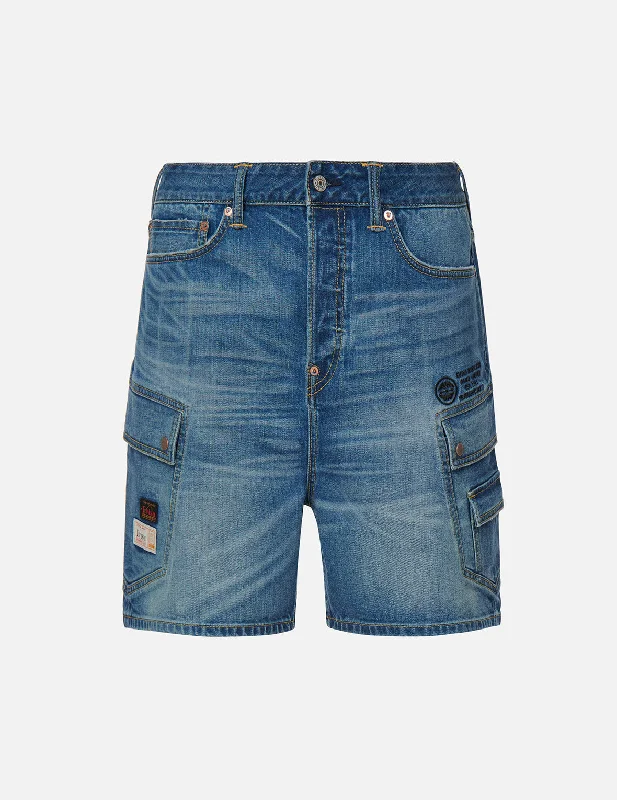 Shorts For Youth Programs & Activities-Cargo Pocket Denim Shorts