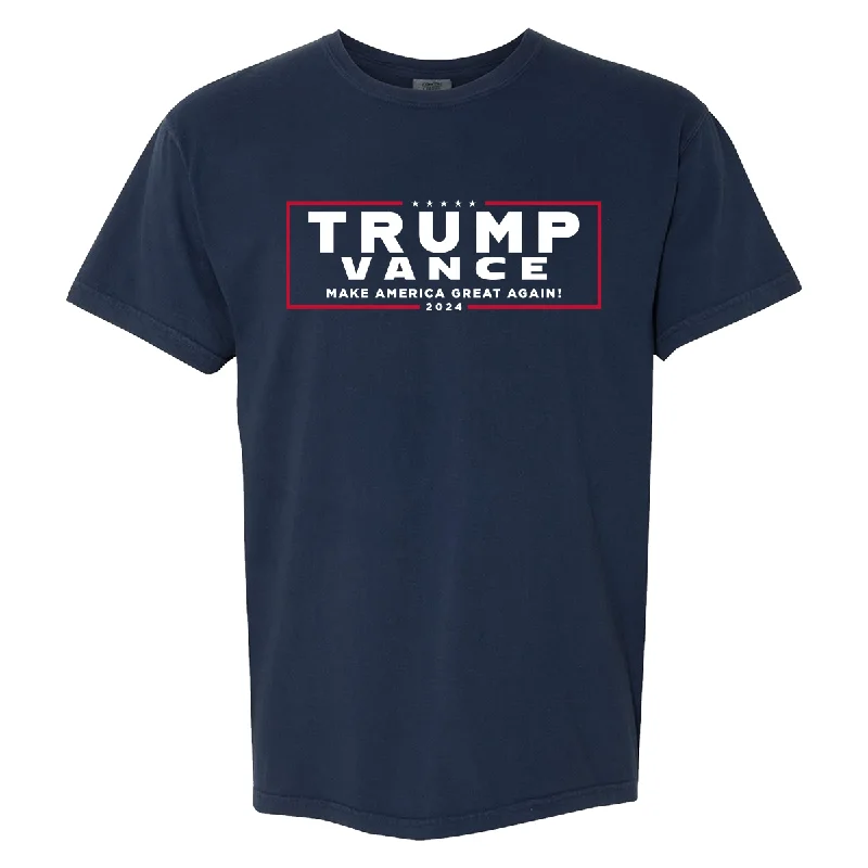 Personalized T-Shirts For Event Marketing-Trump Vance 24 Tee