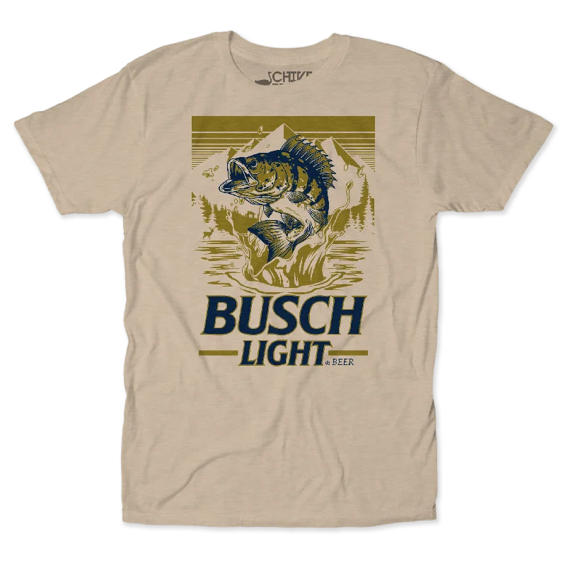 Custom T-Shirts For Local Fans-Busch Light Big Fish Unisex Tee