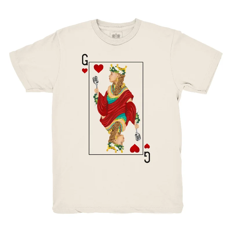 Personalized T-Shirts For Corporate Gifts-Sa-Roc - Queen of Hearts Shirt