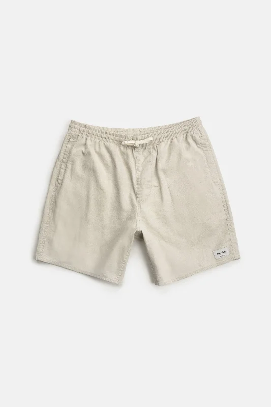 Personalized Shorts For Corporate Gifts-Classic Linen Jam Sand