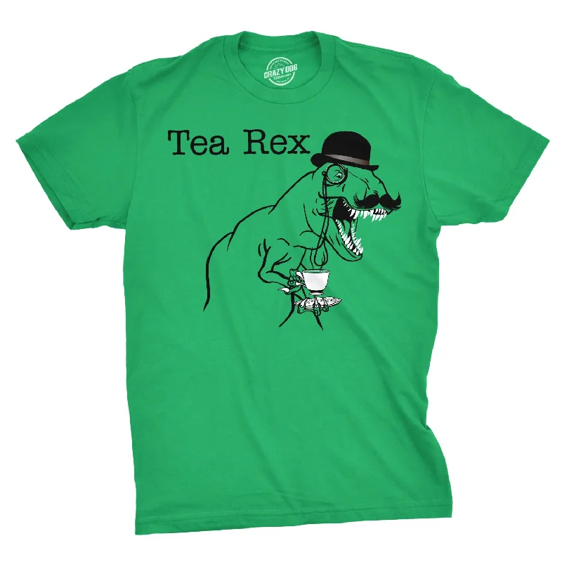 Personalized T-Shirts For Teams-Tea Rex Men's T Shirt