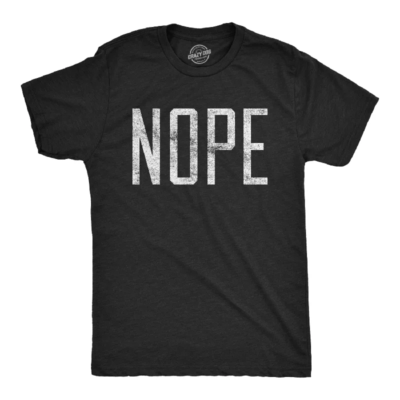 T-Shirts For Custom Player Apparel-Nope Men's T Shirt