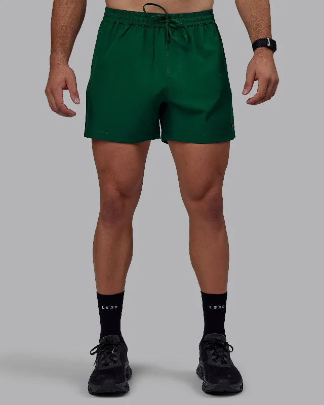 Shorts For Team Celebrations & Recognitions-Rep 5" Performance Shorts - Deep Emerald