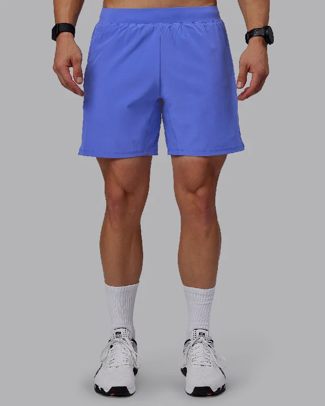 Personalized Shorts For Group Orders-Challenger 6" Performance Shorts - Baja Blue