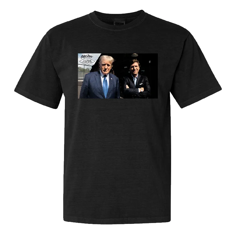 T-Shirts For Team Building & Motivational Events-Tucker x Trump Interview Tee