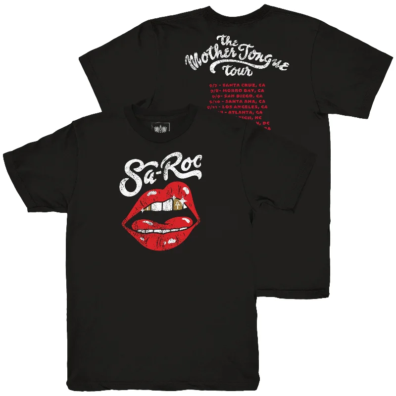 T-Shirts For School Competitions-Sa-Roc - Mother Tongue Tour Shirt