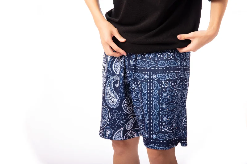 Personalized Shorts For Group Fundraisers-PLAY HOOP オリジナル　ペイズリーバスパン