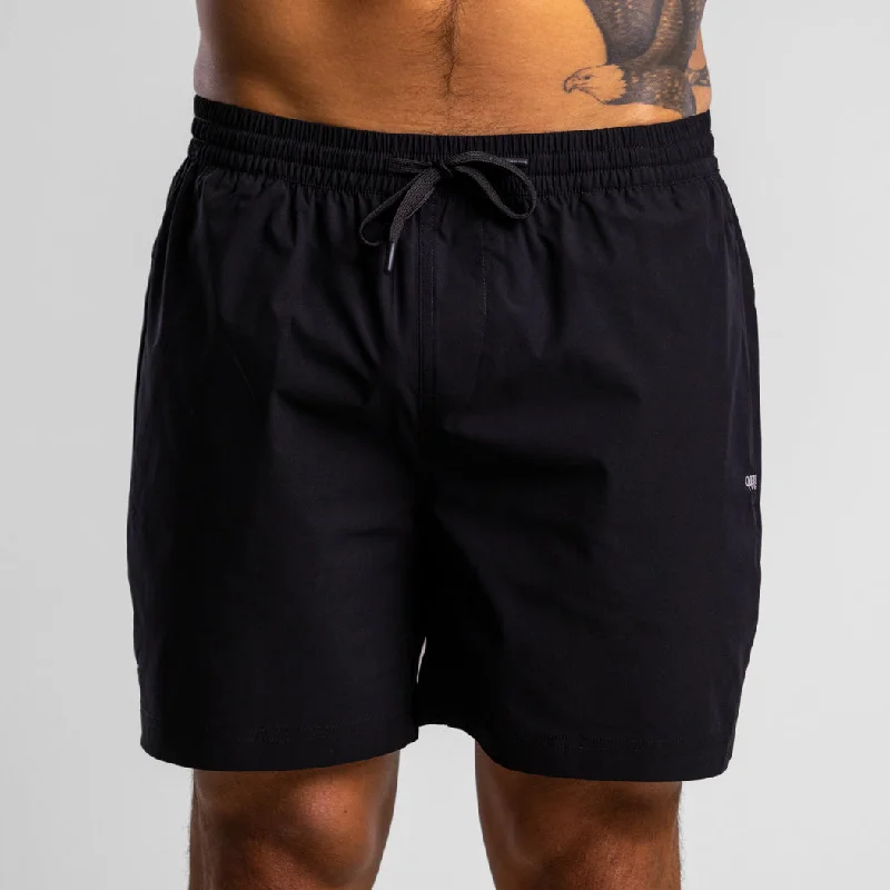 Personalized Shorts For Large Groups-Labb Train Short 5" Men's BLACK