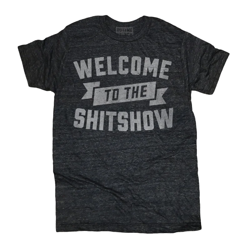 Custom T-Shirts For Team Apparel Orders-Welcome to the Shitshow Tee