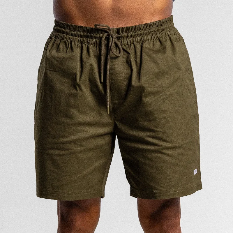 Personalized Shorts For Special Teams-Capsize Box All-Day Short 7" Men's ARMY GREEN