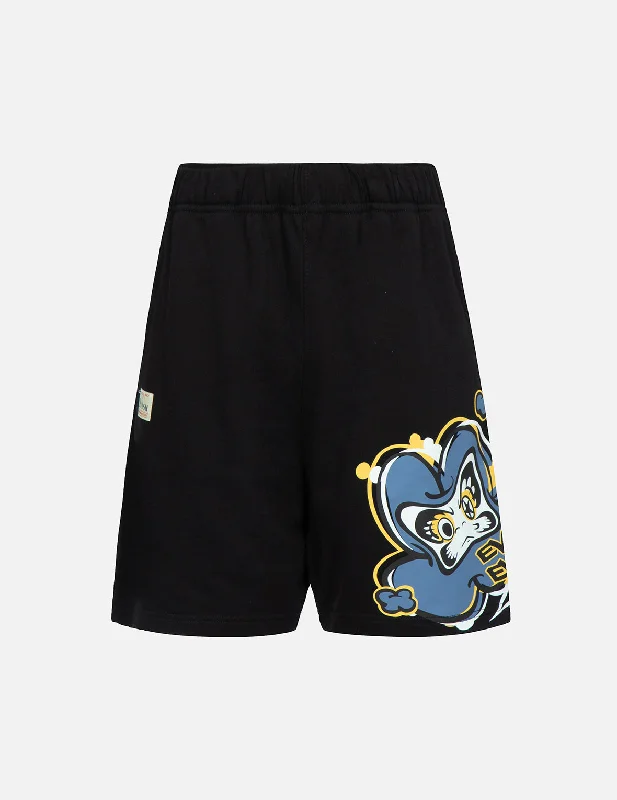 Personalized Shorts For Special Matches-Transforming Daruma Print Sweat Shorts