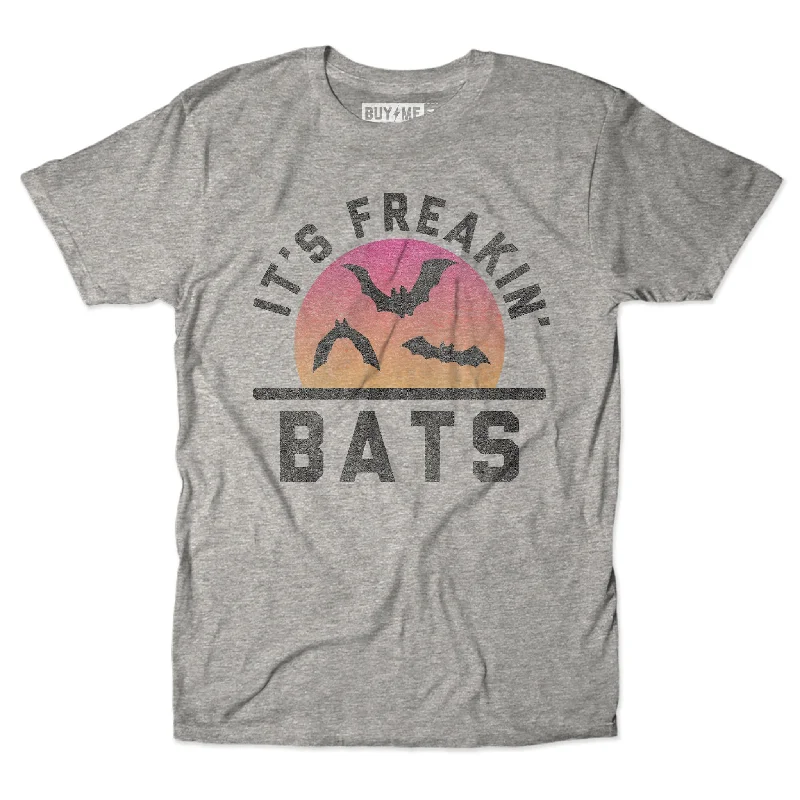 Custom T-Shirts For School Competitions-It's Freakin' Bats Tee