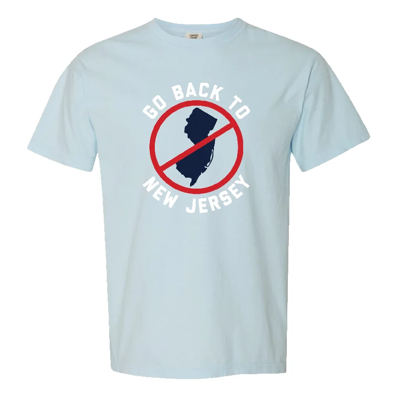 T-Shirts For School Competitions-Go Back To New Jersey Tee