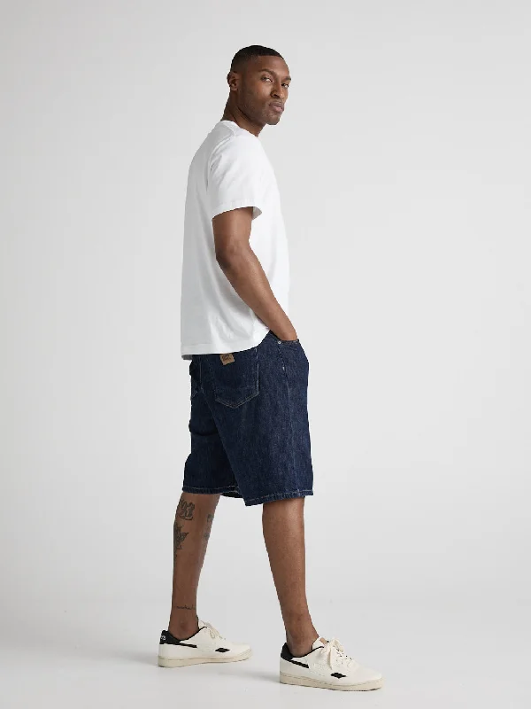 Shorts For Special Event Promotions-James Denim Short - Stone Indigo