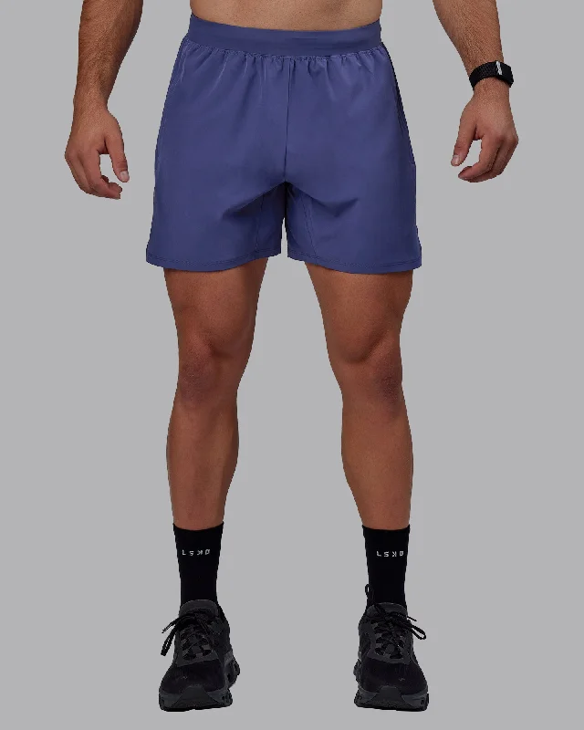 Shorts With Team Logos & Custom Names-Challenger 6" Performance Shorts - Future Dusk