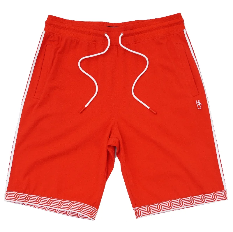 Personalized Shorts For Team Photos-M775 Makobi Luciano Shorts - Red