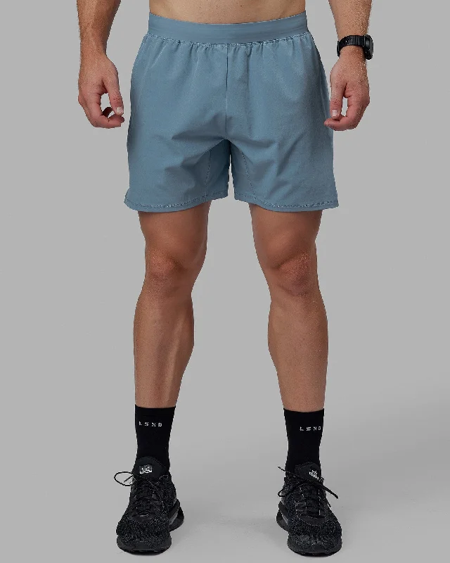 Personalized Shorts For Youth Competitions-Challenger 6" Performance Shorts - Elemental Blue