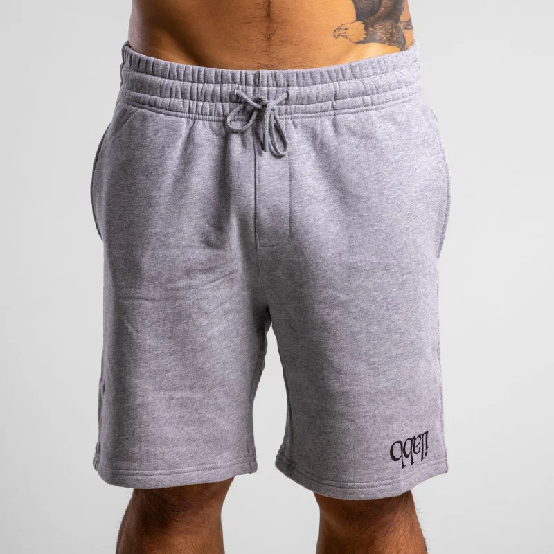 Personalized Shorts For Group Orders-Capsize Block Short Unisex GREY MARLE