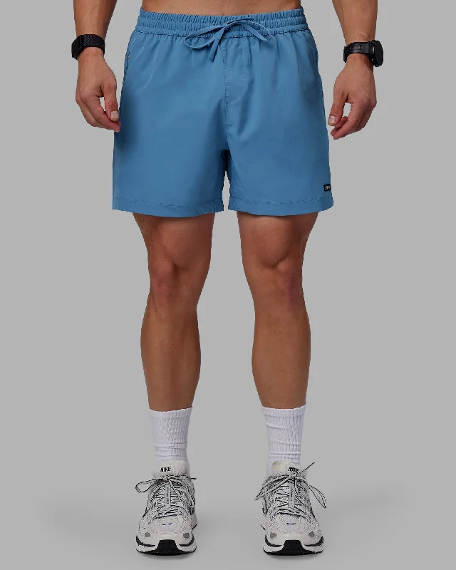 Custom Shorts For Group Recognition-Rep 5" Performance Shorts - Elemental Blue