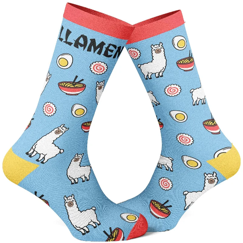 Personalized Socks For Community Teams-Men's Llamen Socks