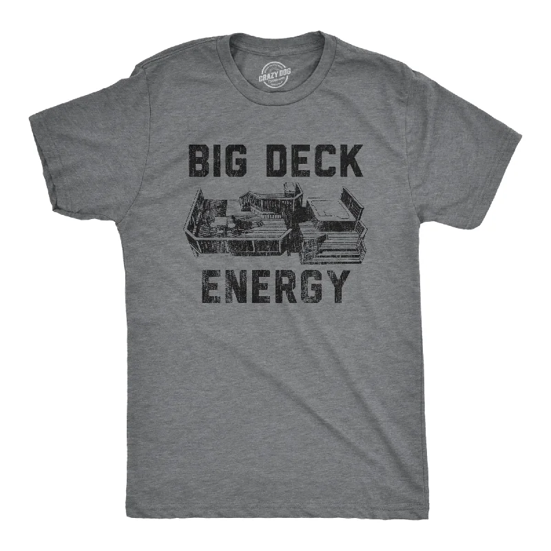 Personalized T-Shirts For Group Custom Orders-Big Deck Energy Men's T Shirt