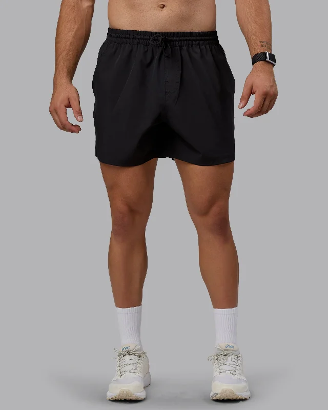 Custom Shorts For Award Ceremonies-Daily 5" Swim Shorts - Black