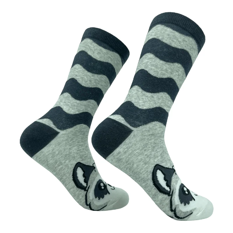 Personalized Socks For Special Recognitions-Women's Raccoon Socks