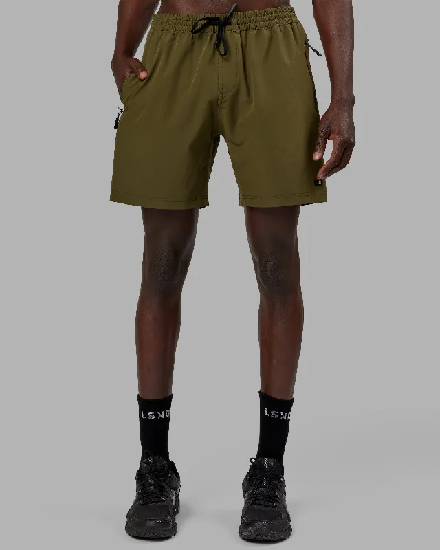 Shorts With Custom Names-Rep 7" Performance Shorts - Olive