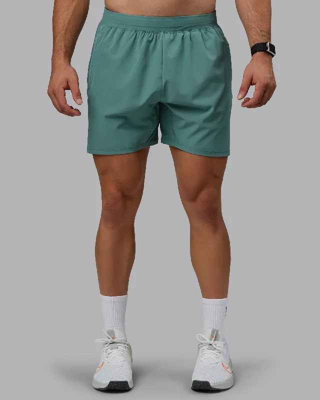 Shorts For Youth Programs & Activities-Challenger 6" Performance Shorts - Sagebrush