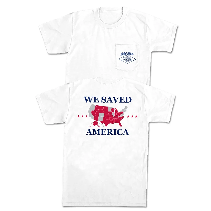 Custom T-Shirts For International Tournaments-We Saved America '24 Pocket Tee