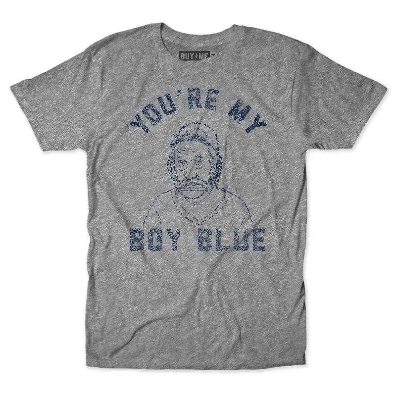 Custom T-Shirts For Youth Competitions-My Boy Blue Tee